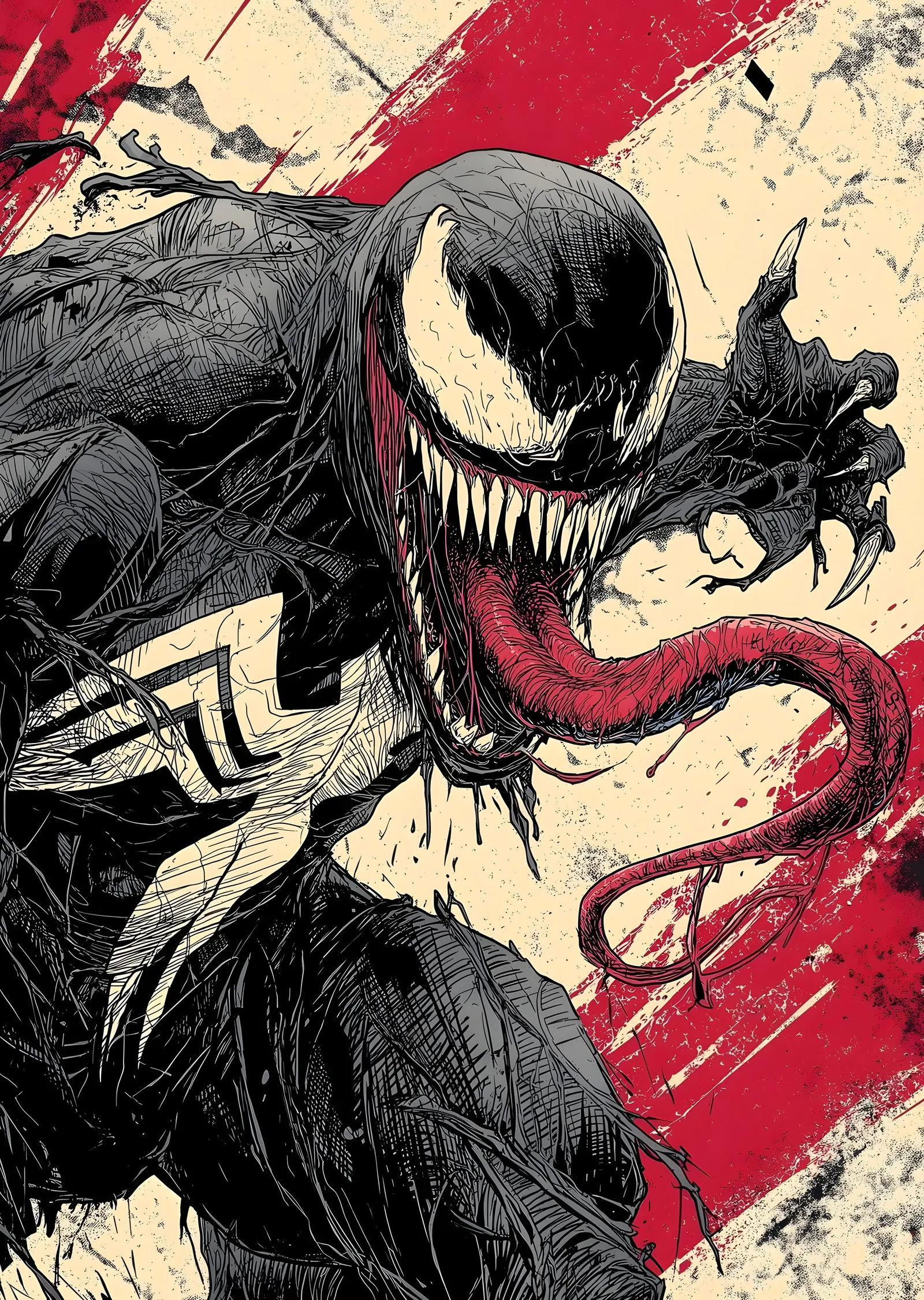 Venom: Simbiyotik Kaos metal tablo