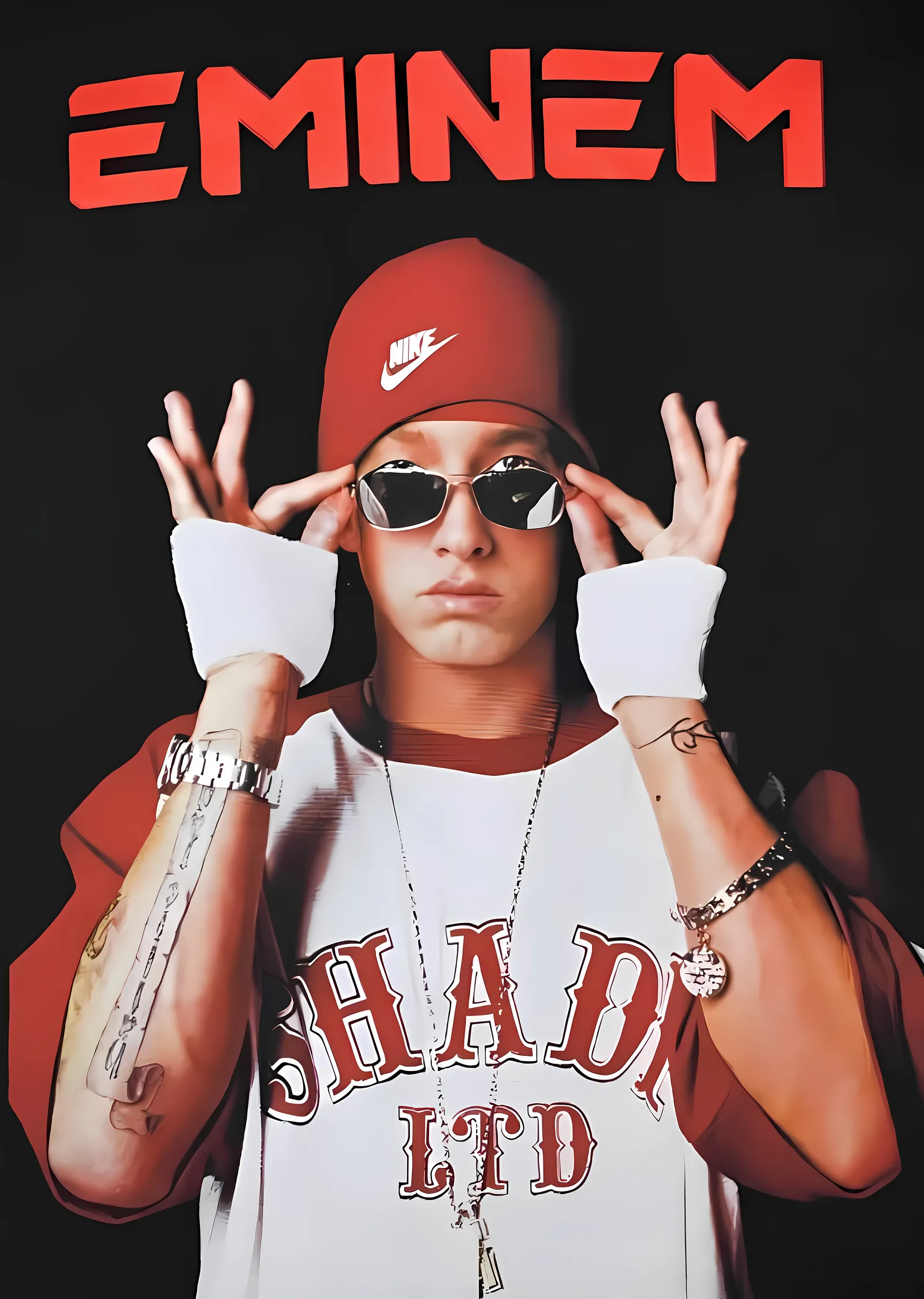 Eminem: Slim Shady metal tablo