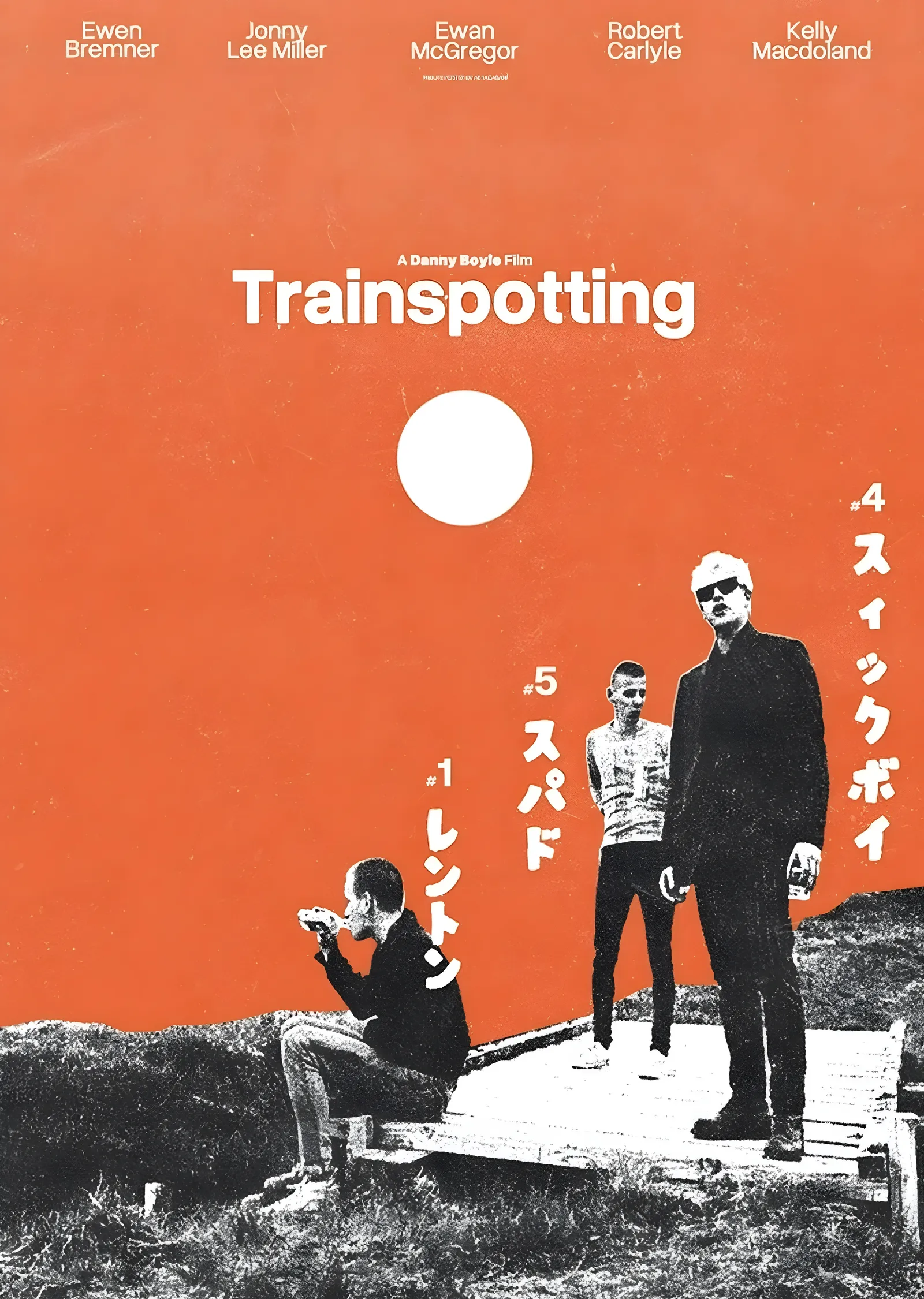 Trainspotting: Edinburgh'un Karanlık Yüzü metal tablo