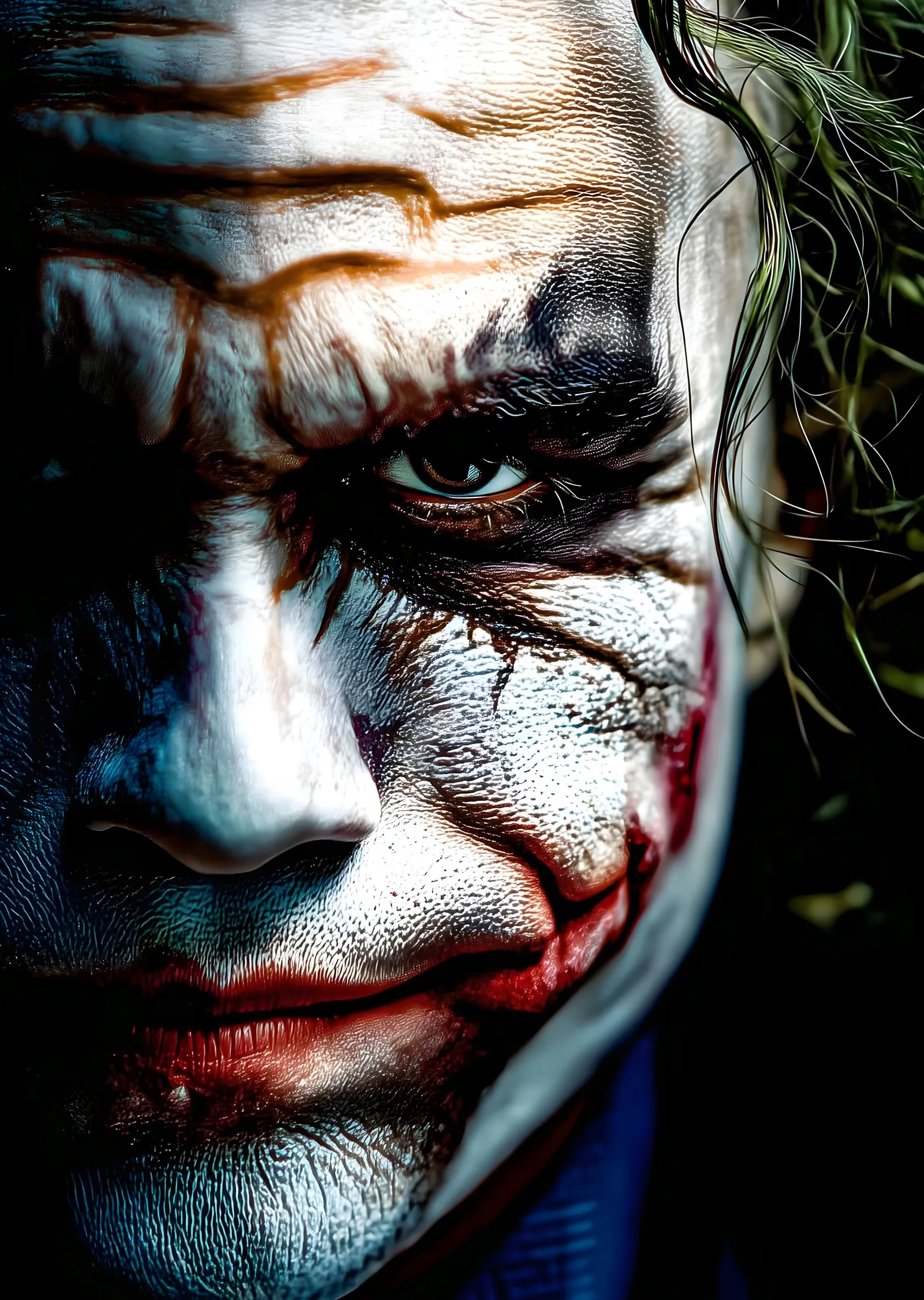 Joker: Karanlık Gülümseme metal tablo