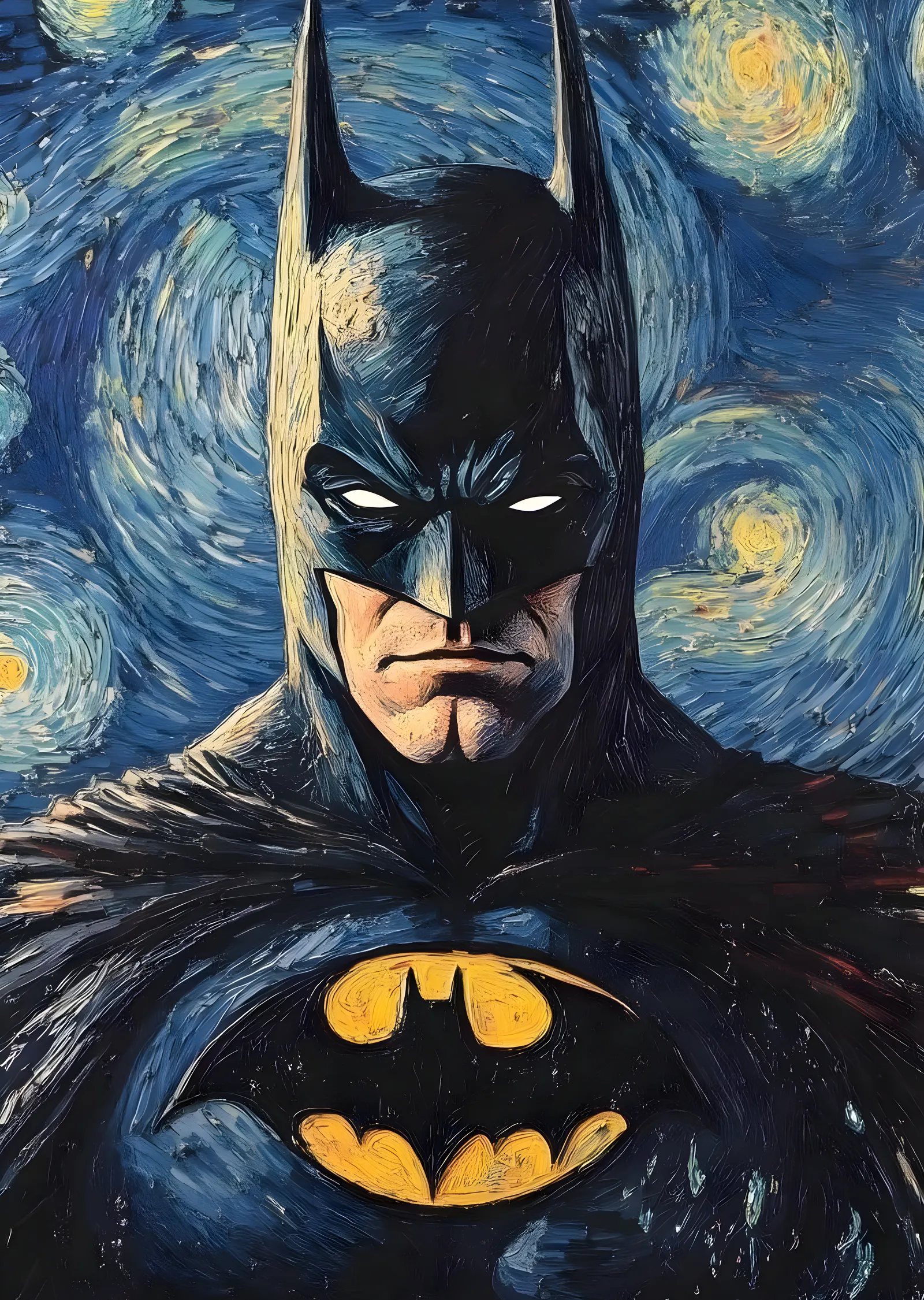 Batman: Yıldızlı Gece Stili metal tablo