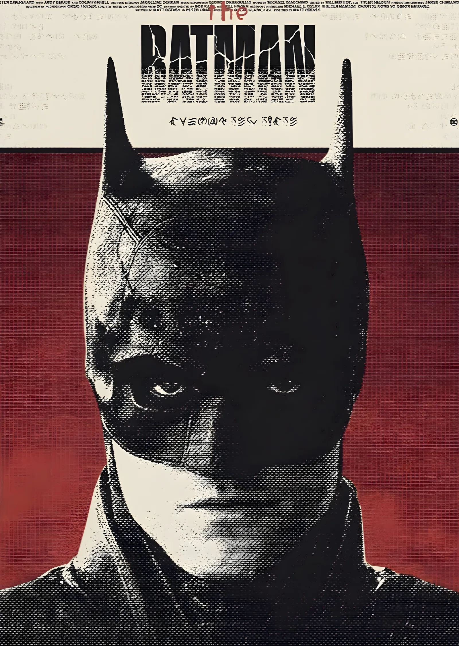 The Batman: Gotham'ın Kara Şövalyesi metal tablo