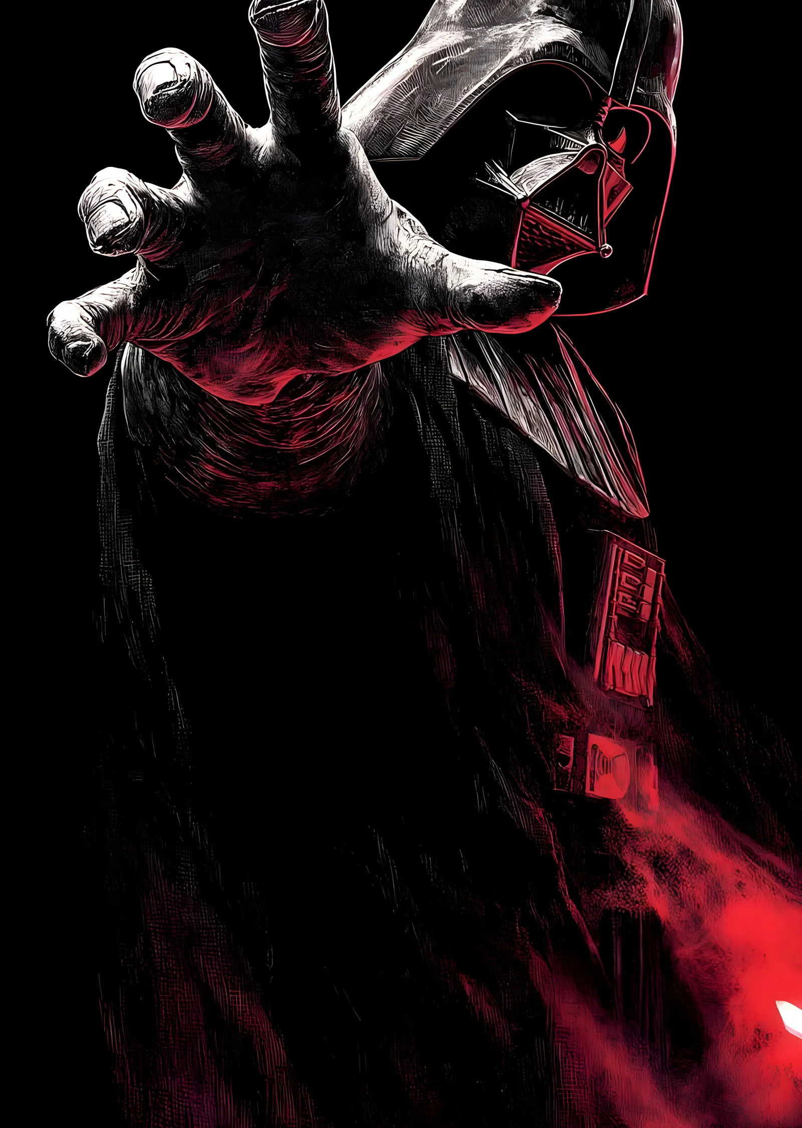 Darth Vader: Sith Lordu metal tablo