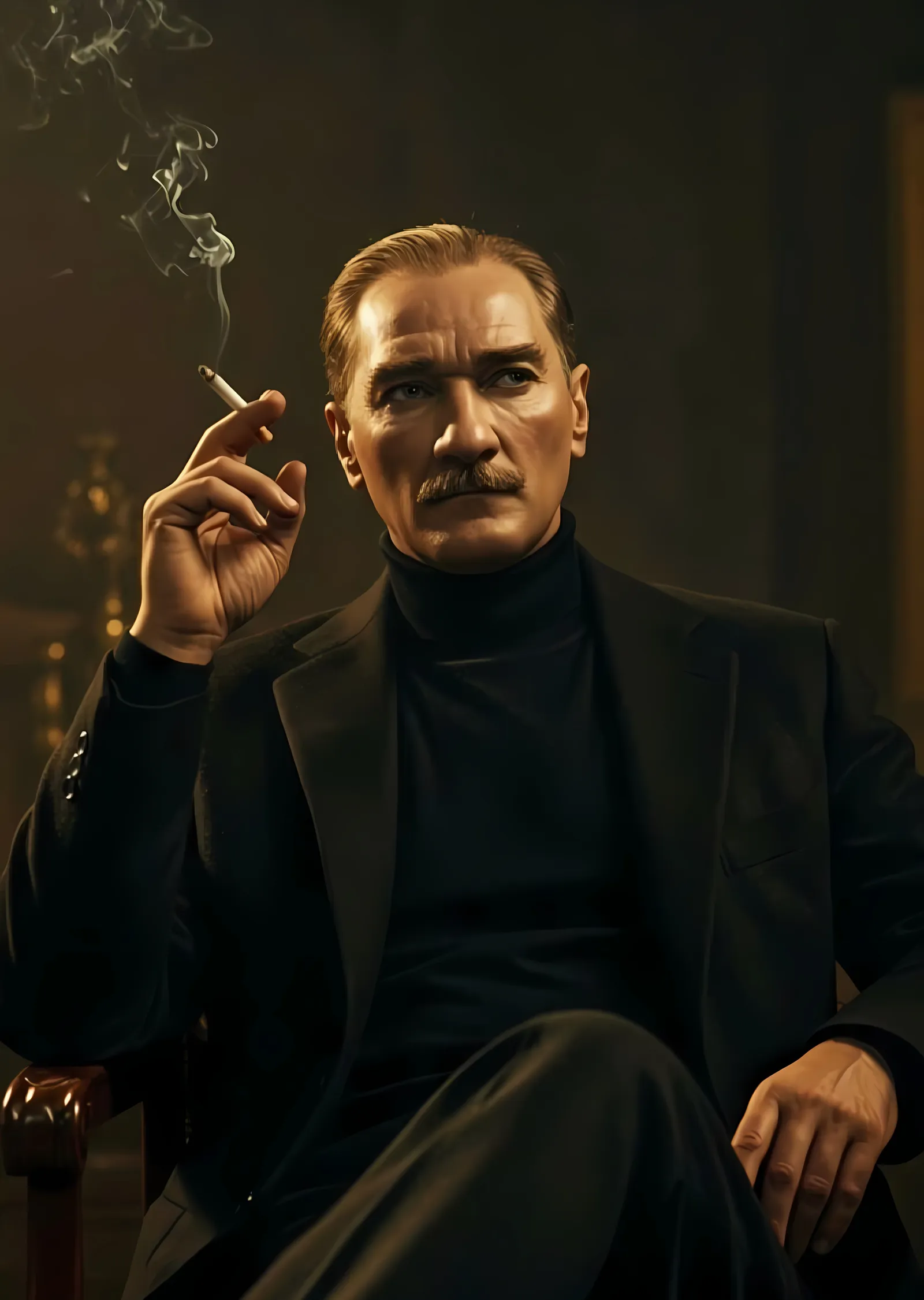 Atatürk: Sinematik Portre metal tablo