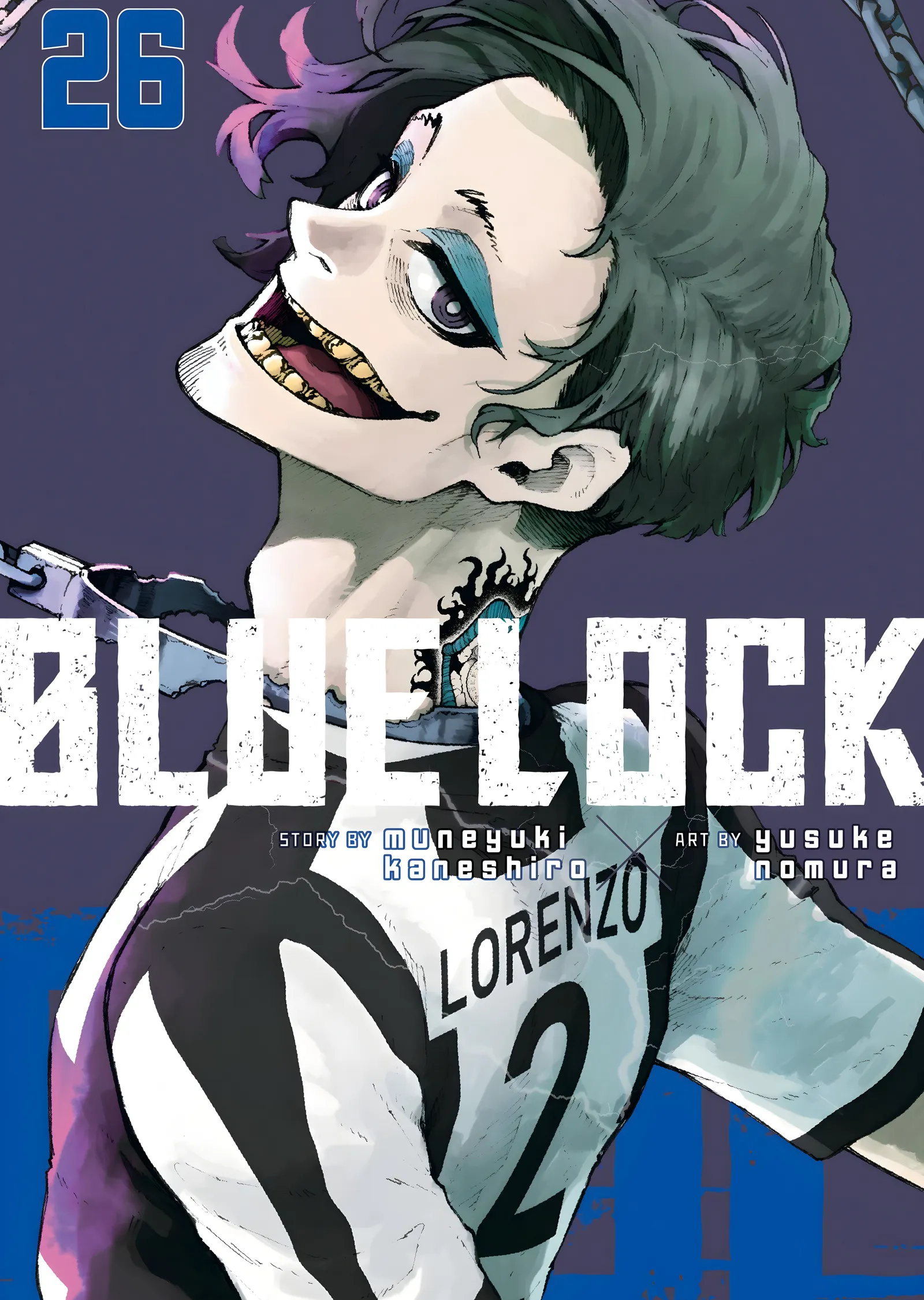 Blue Lock 26: Lorenzo metal tablo