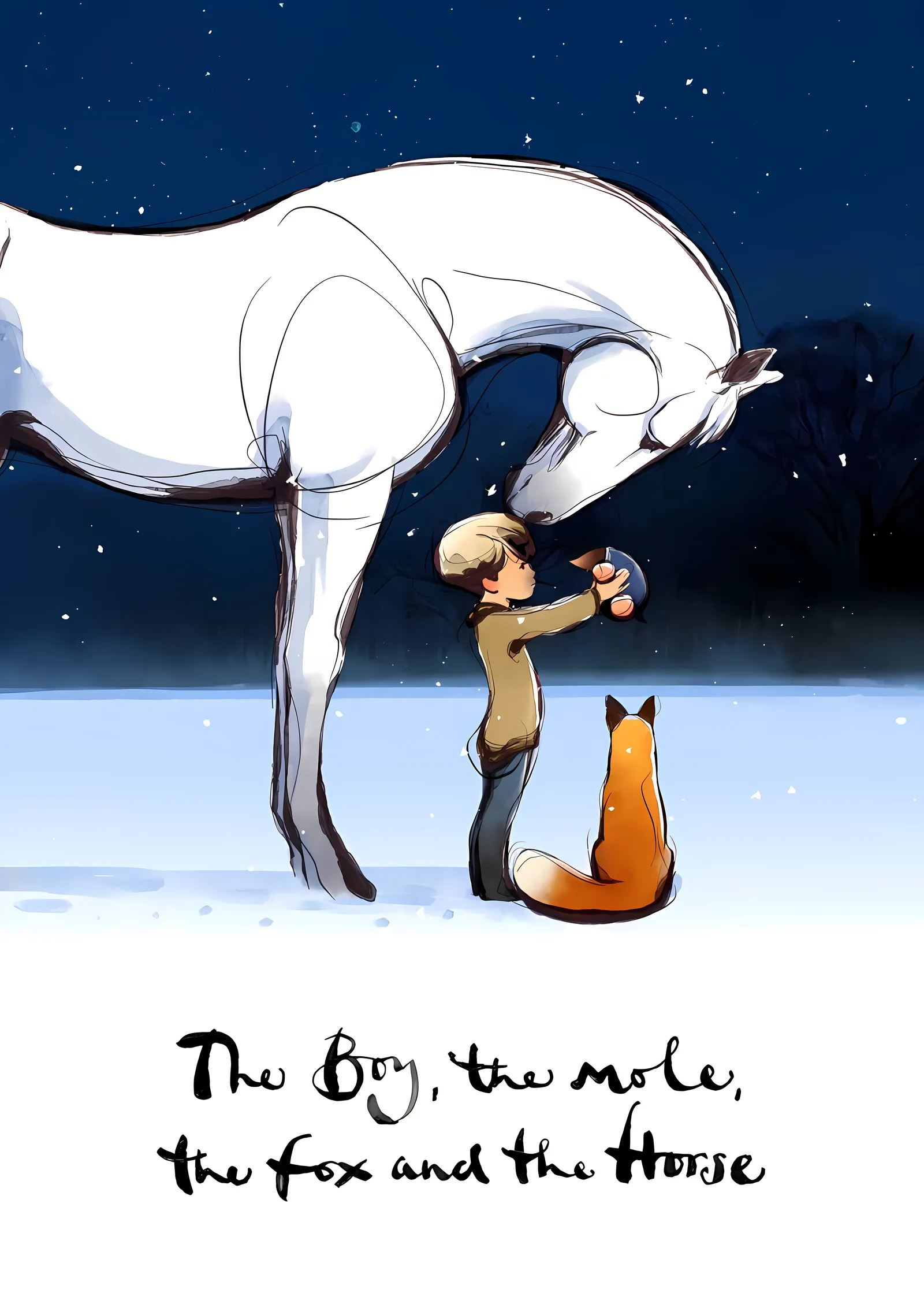 The Boy, the Mole, the Fox and the Horse metal tablo