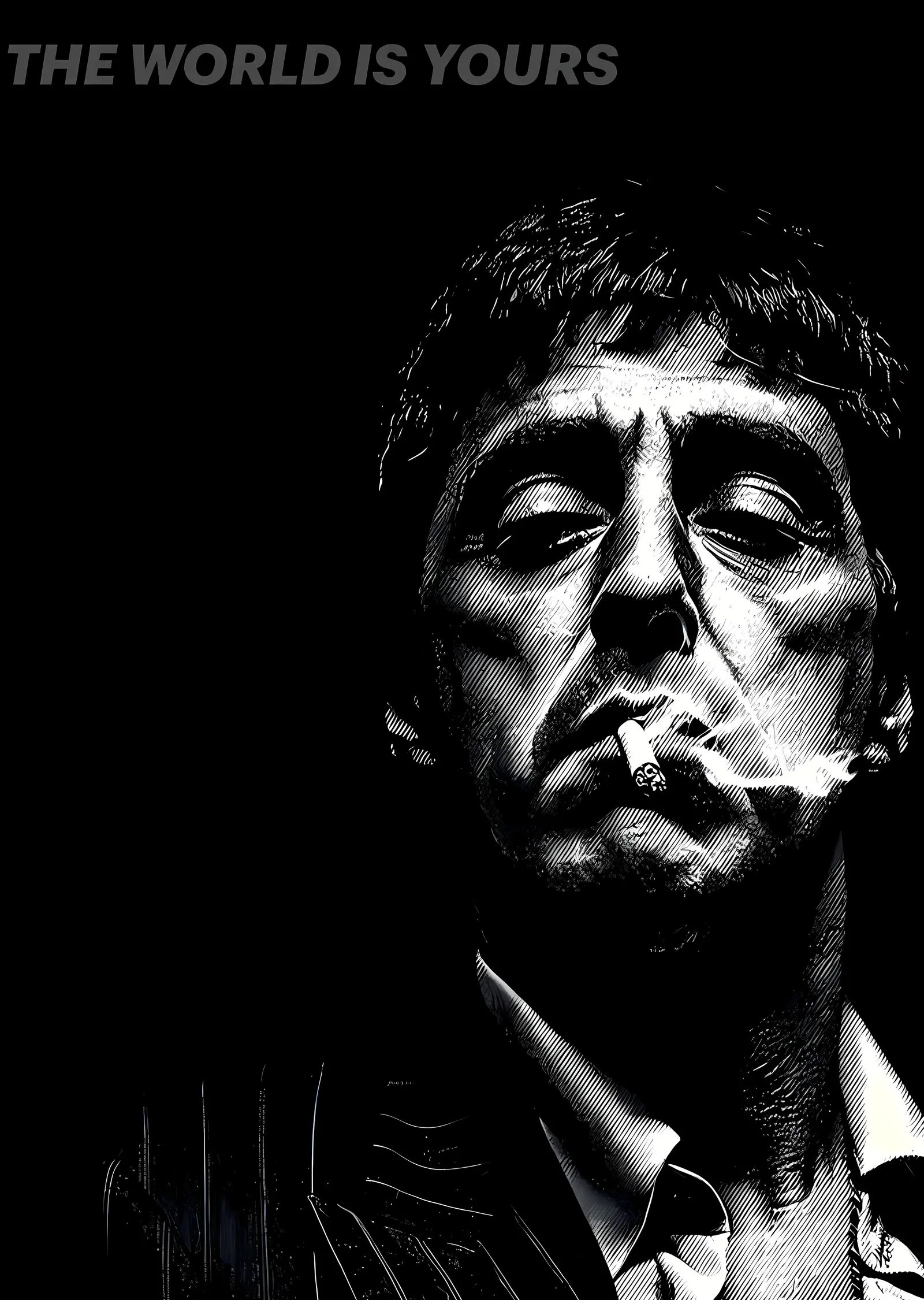Scarface: The World is Yours metal tablo