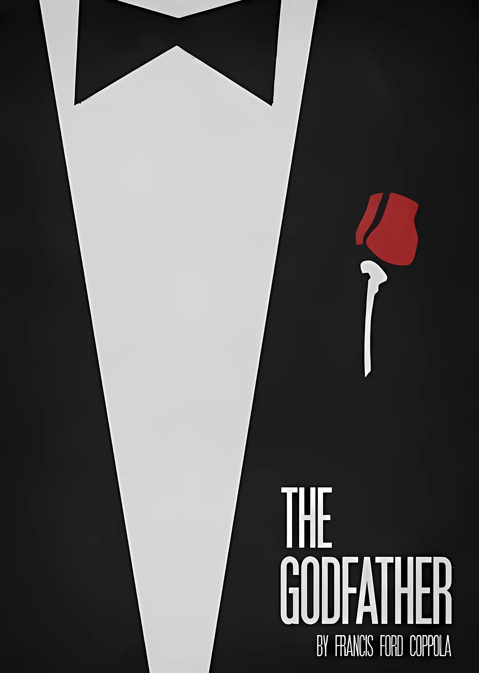 The Godfather - Baba (İkonik Silüet) metal tablo