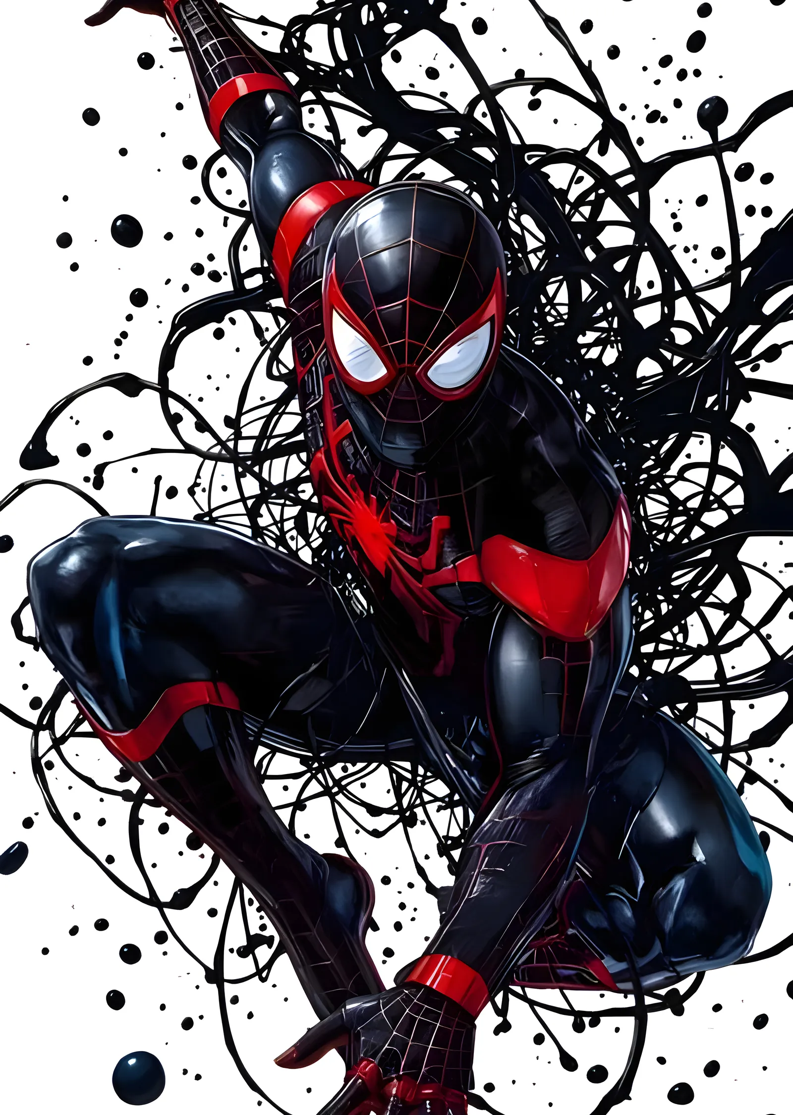 Miles Morales: Spider-Man metal tablo