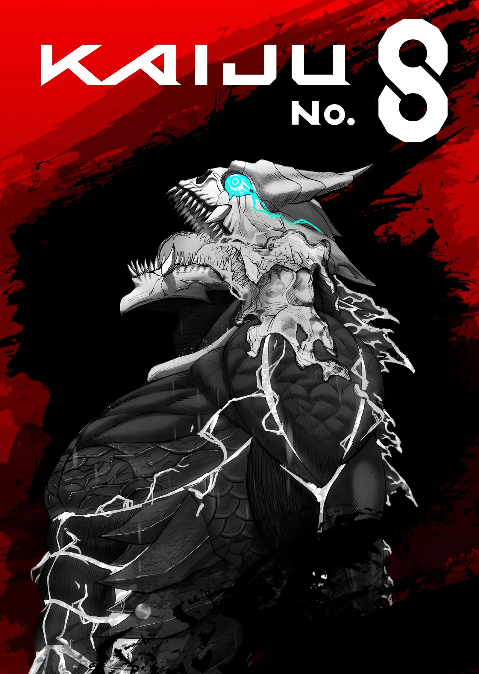 Kaiju No. 8 Fan Art metal tablo