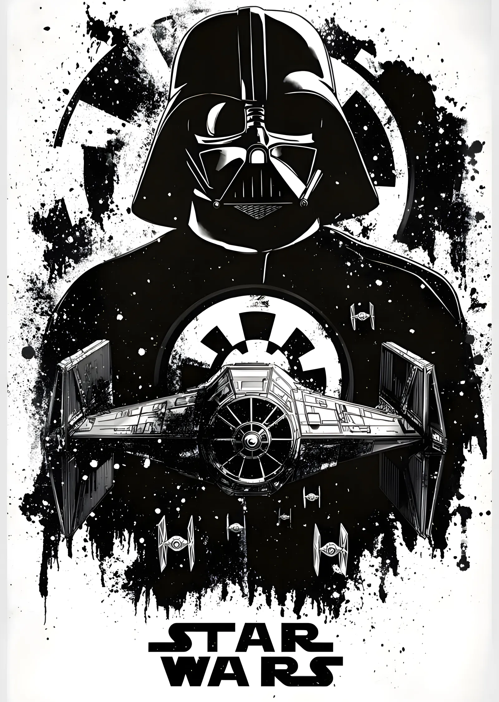 Darth Vader: Star Wars metal tablo