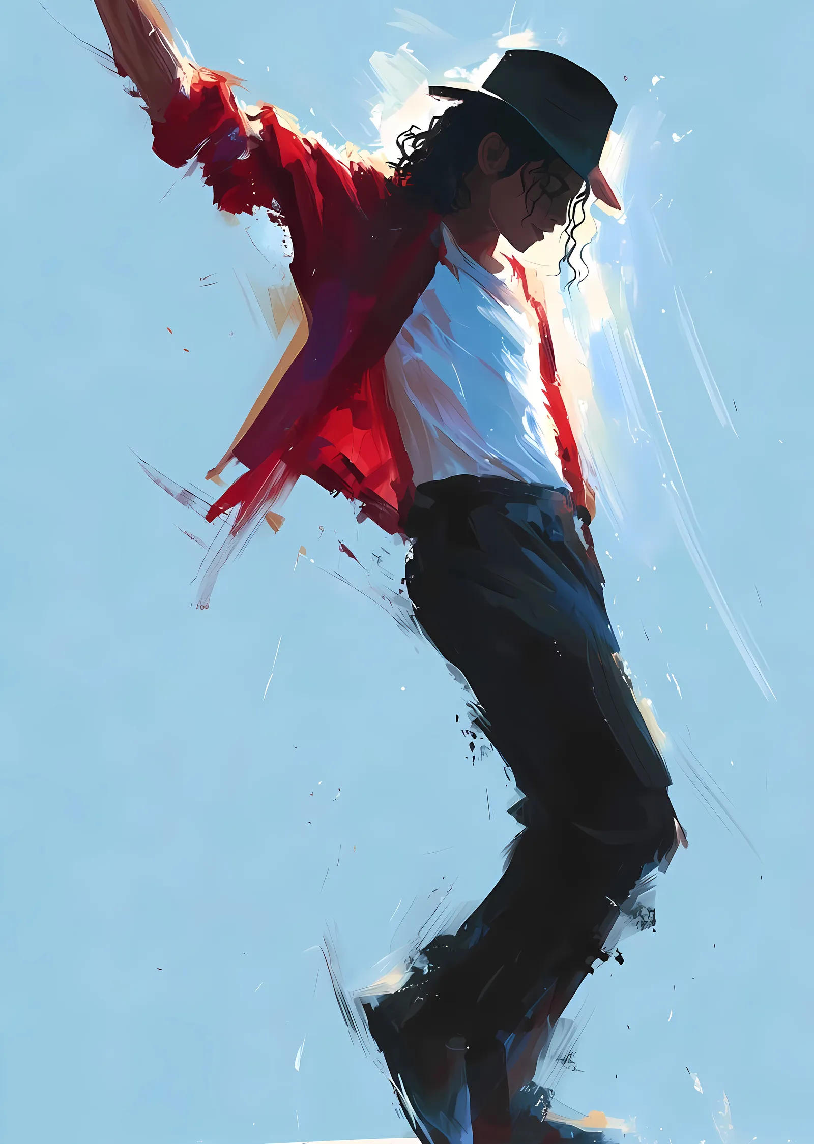 Michael Jackson: Dans metal tablo