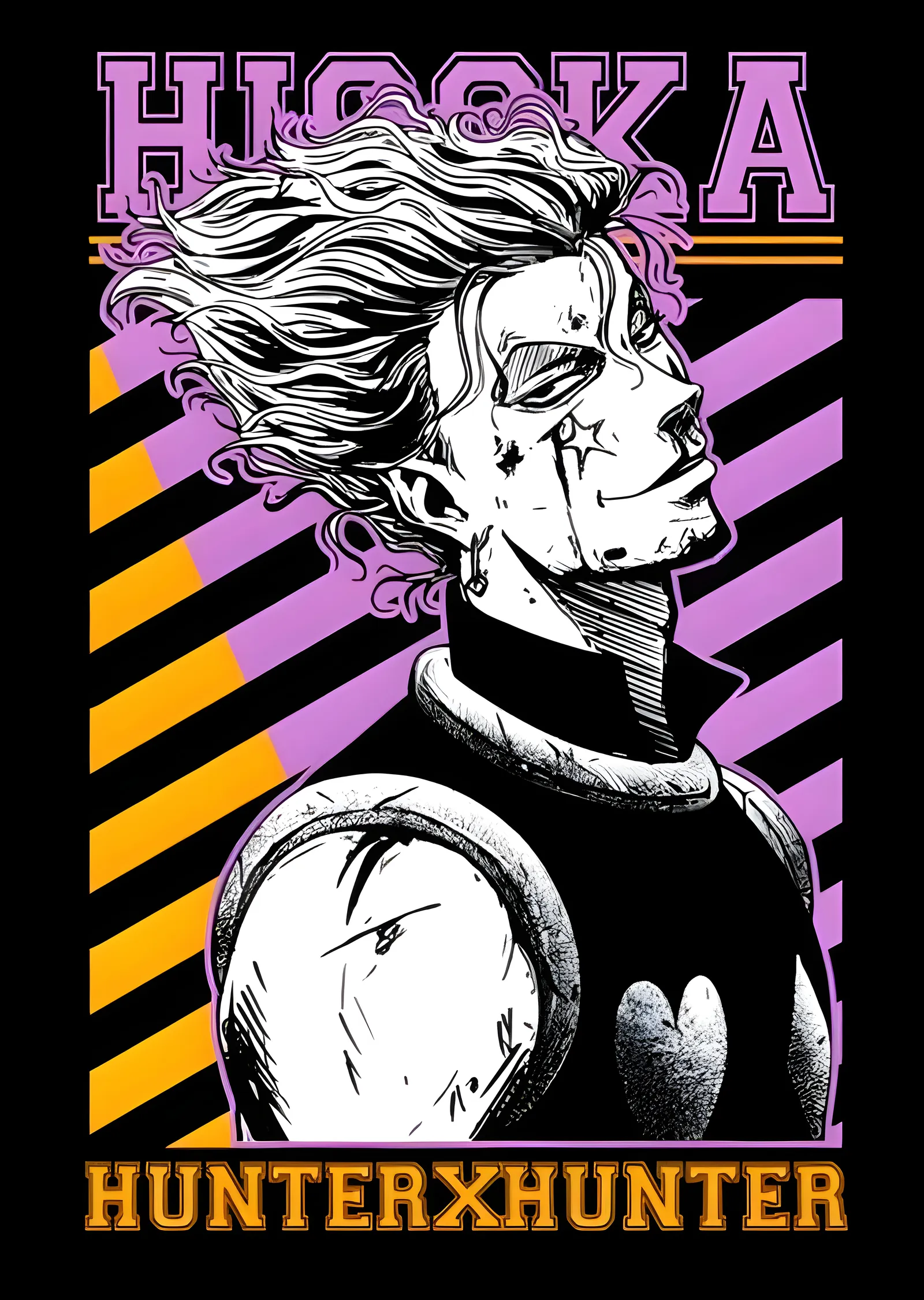 Hisoka: Hunter x Hunter metal tablo