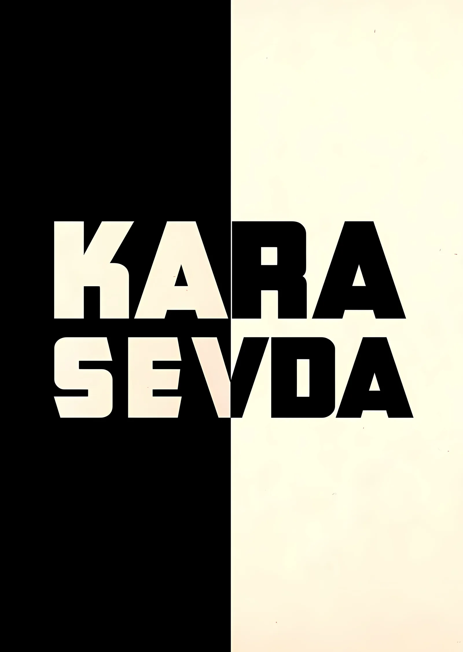Kara Sevda metal tablo