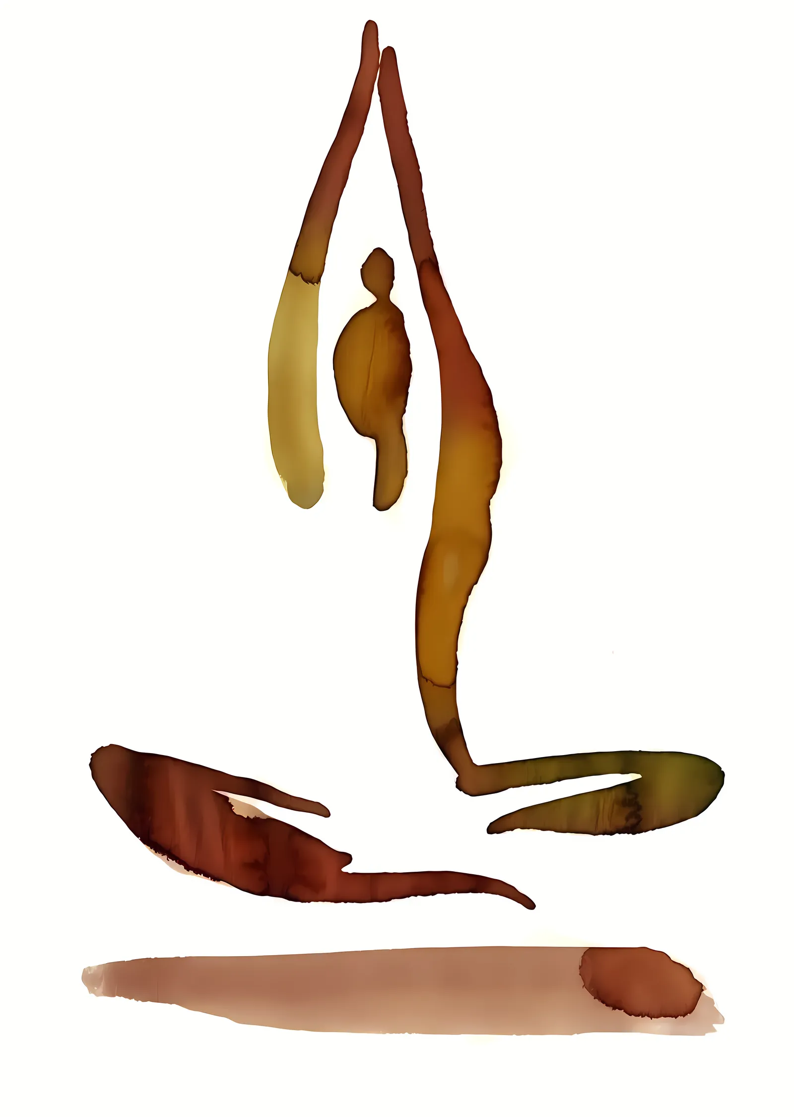 Yoga metal tablo