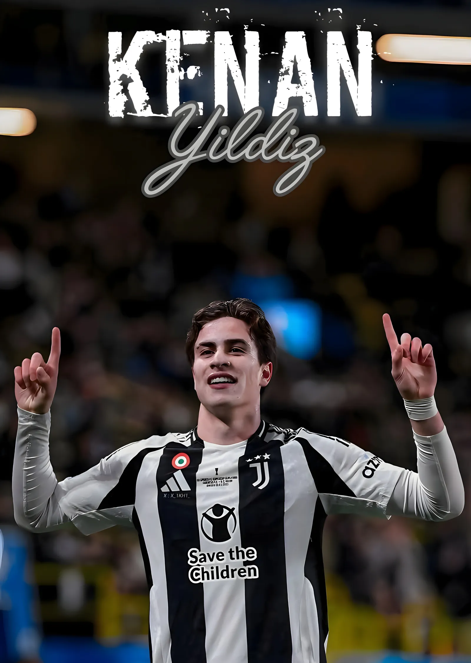 Kenan Yıldız: Juventus'un Yükselen Yıldızı metal tablo