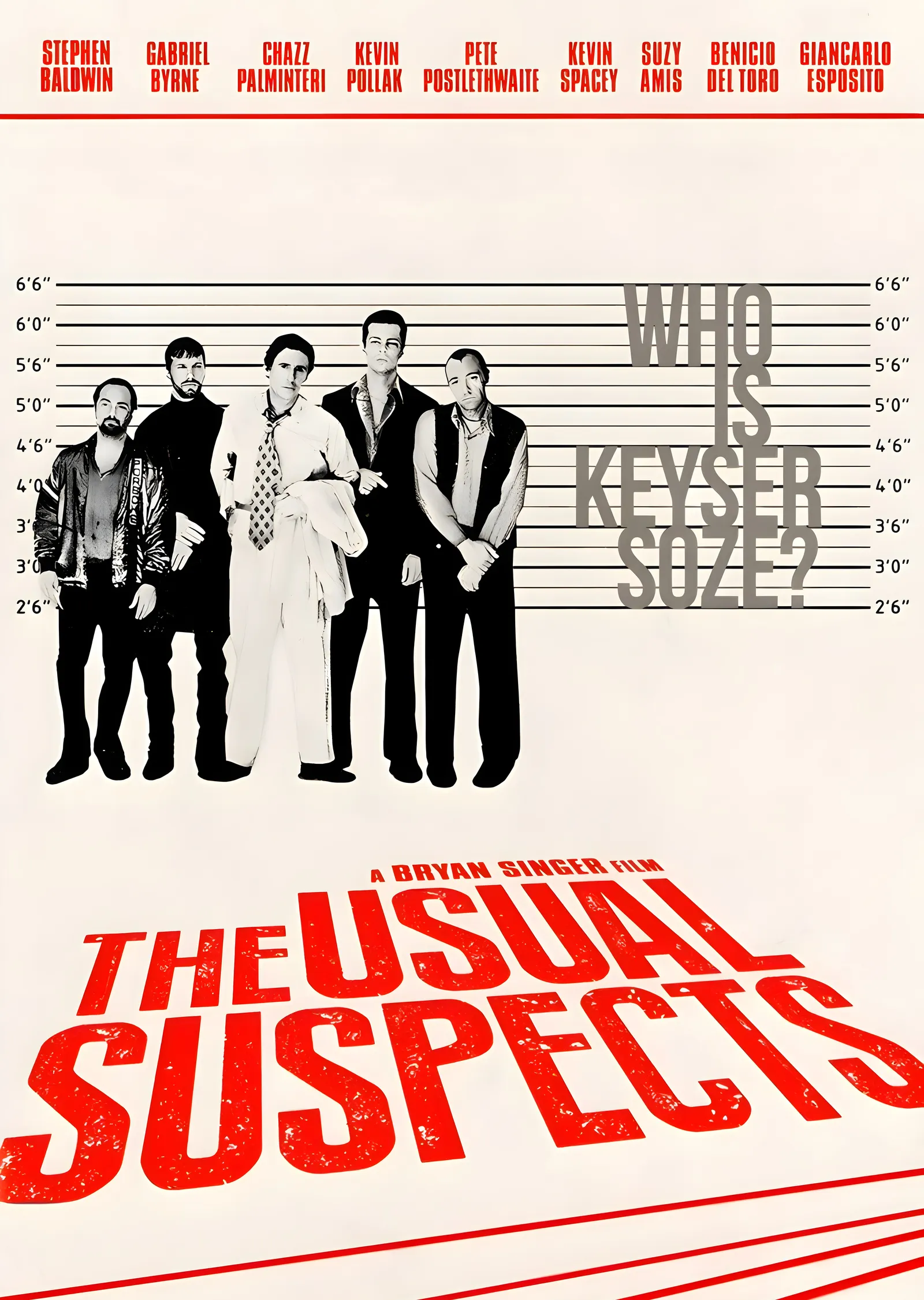 The Usual Suspects: Keyser Söze Kim? metal tablo