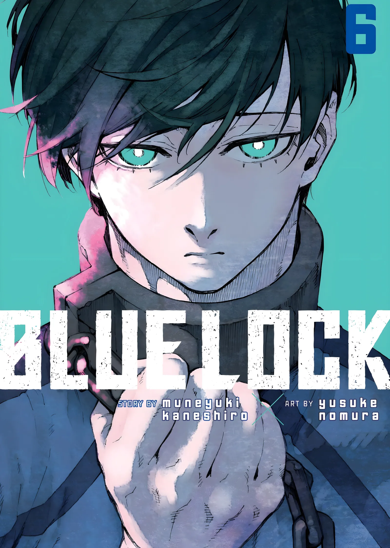 Blue Lock 6 metal tablo