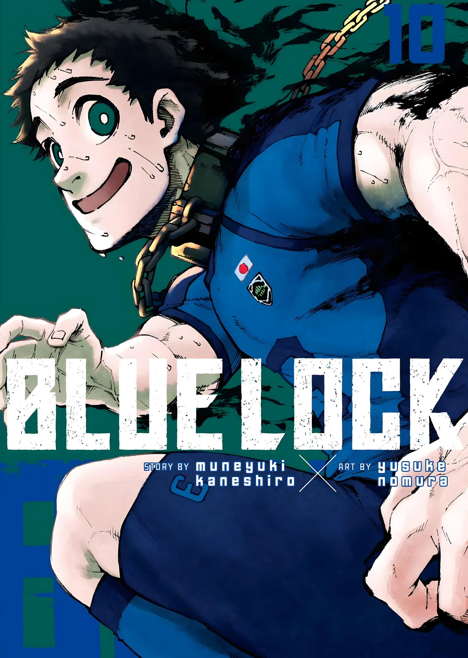 Blue Lock 10 metal tablo