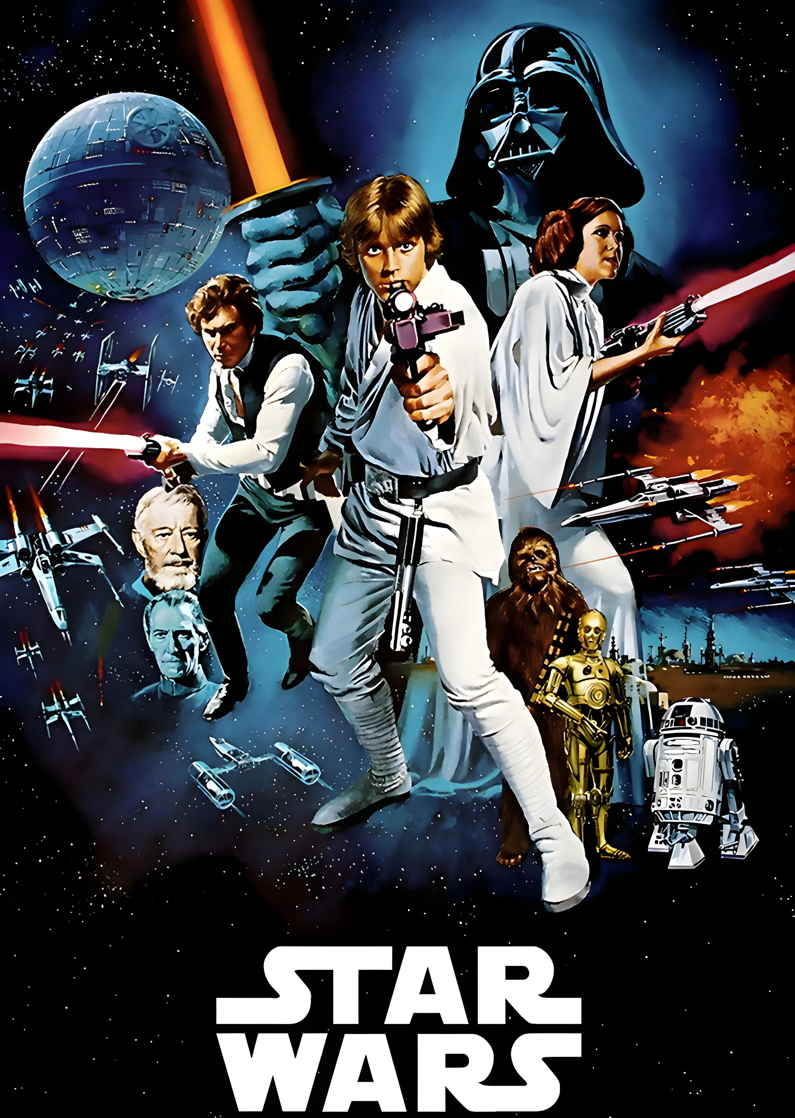 Star Wars metal tablo