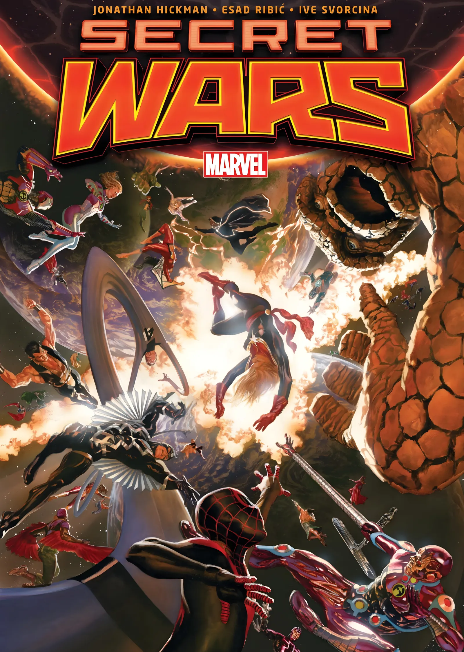 Secret Wars metal tablo