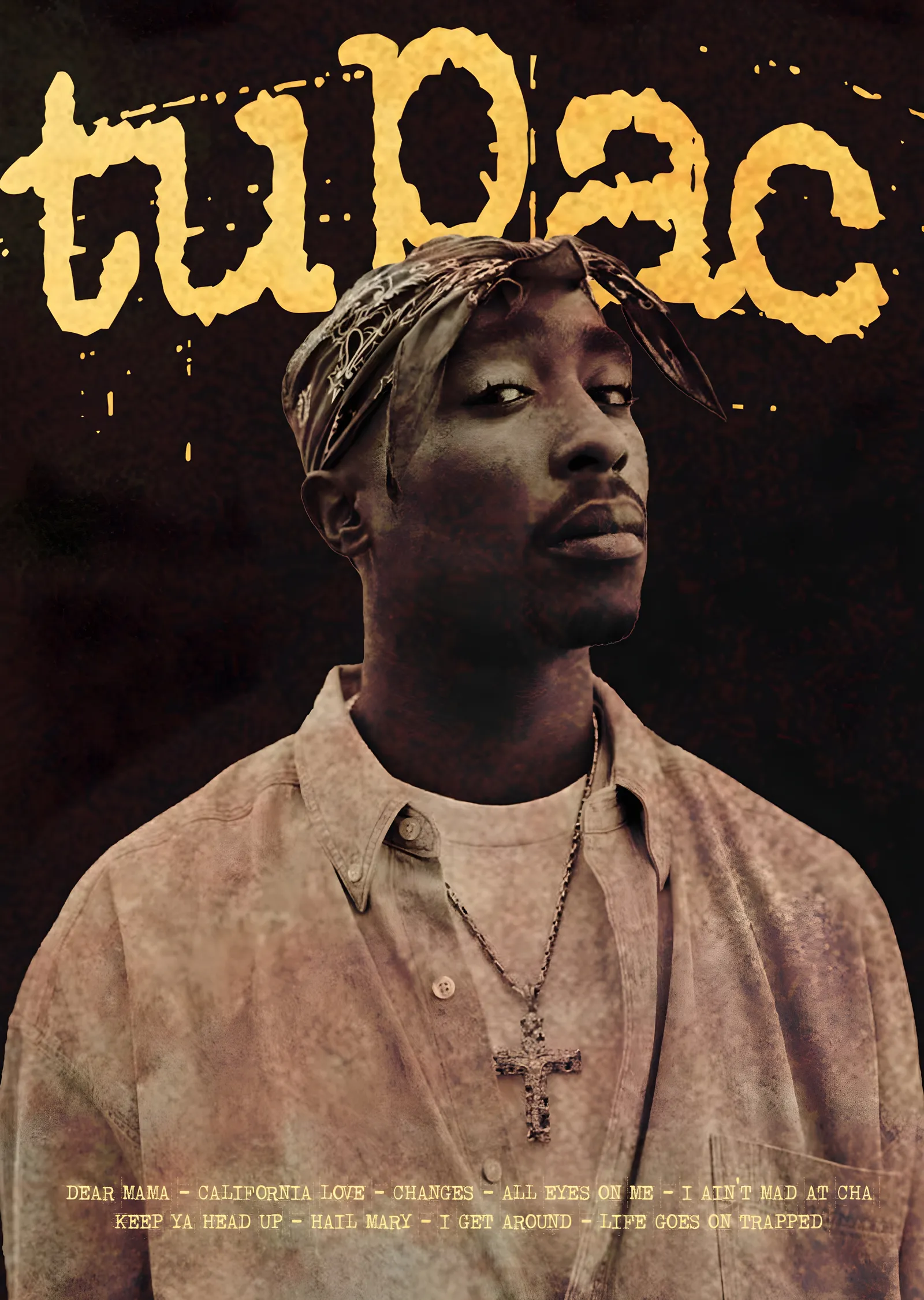 Tupac metal tablo