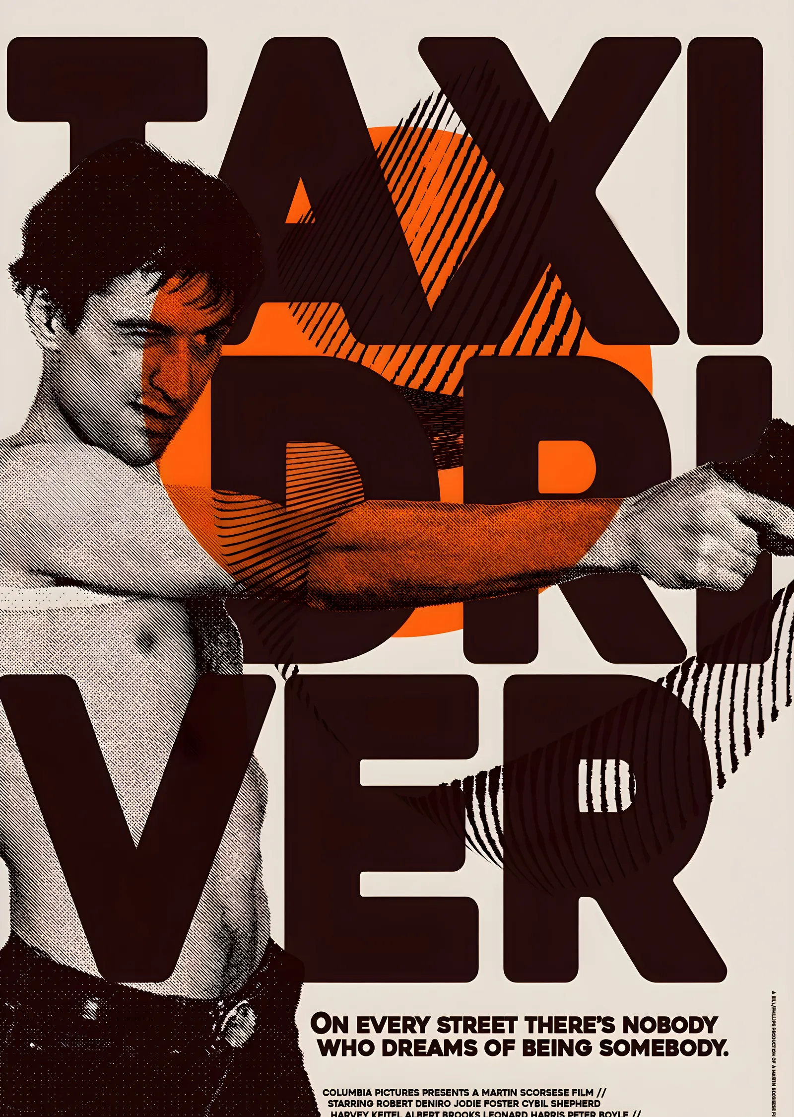 Taxi Driver (1976) metal tablo