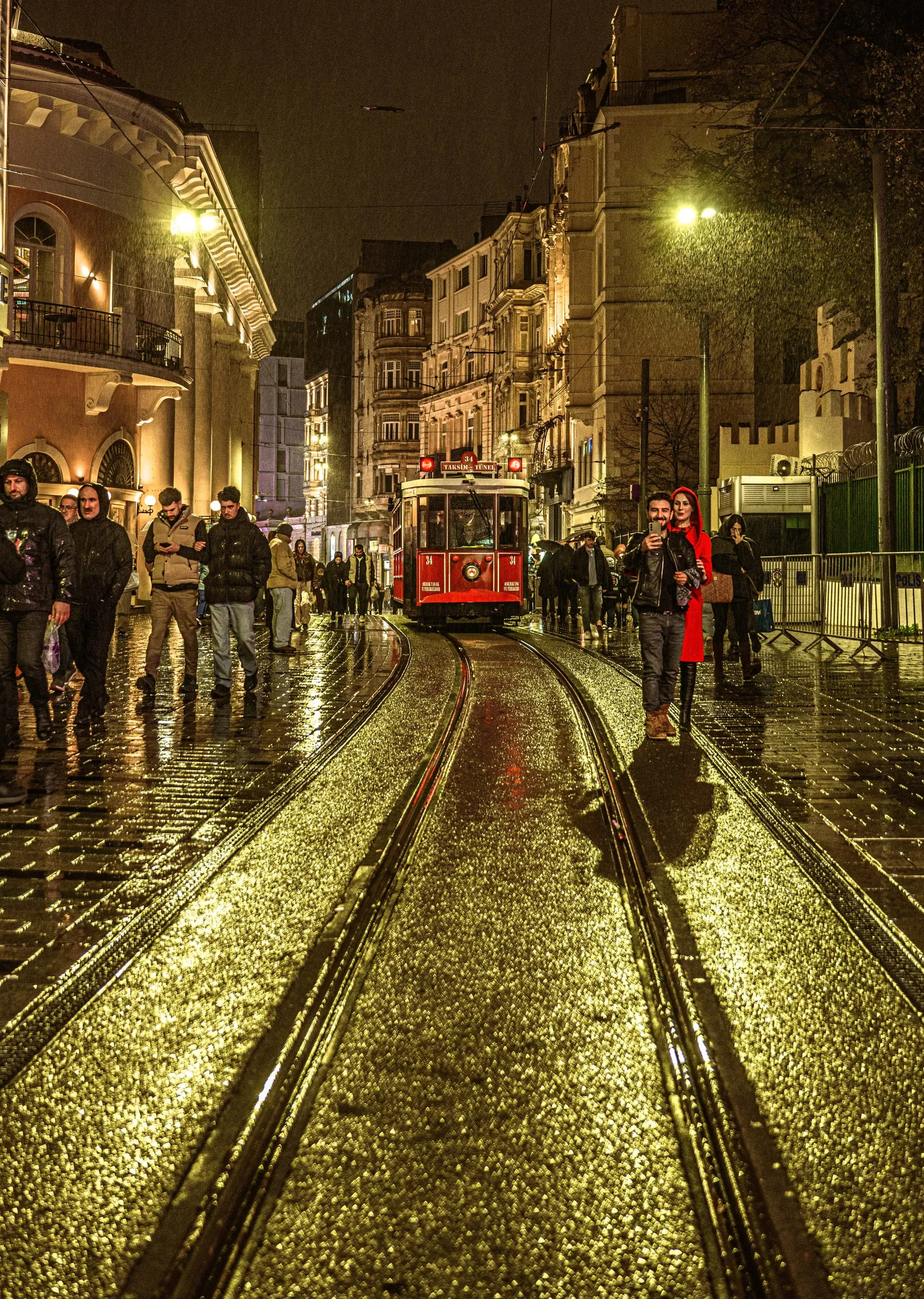 İstiklal Caddesi metal tablo