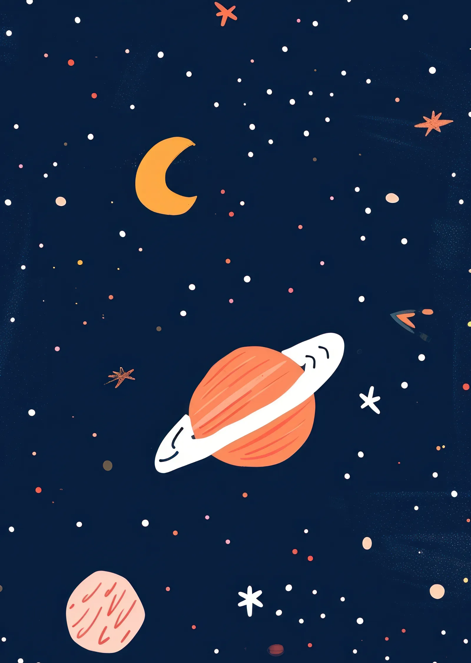 Uzay Temalı Dijital Sanat metal tablo