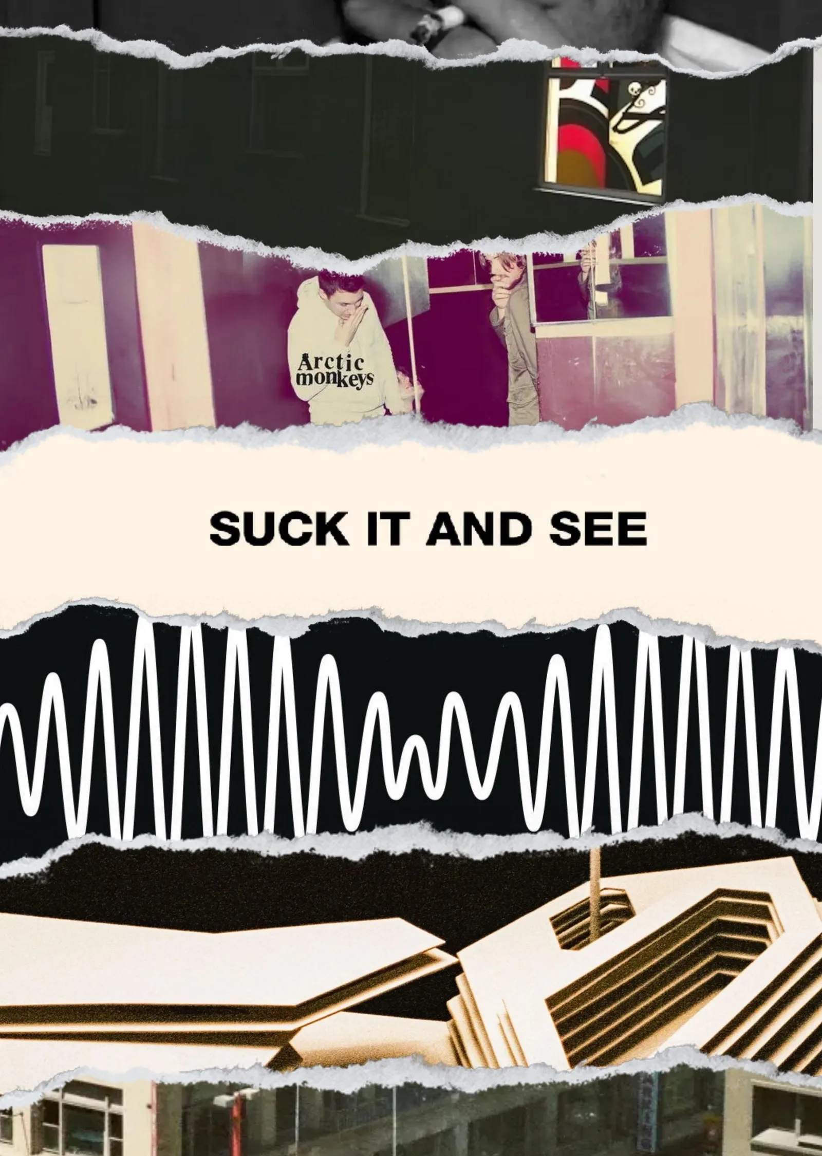 Arctic Monkeys Suck It And See metal tablo