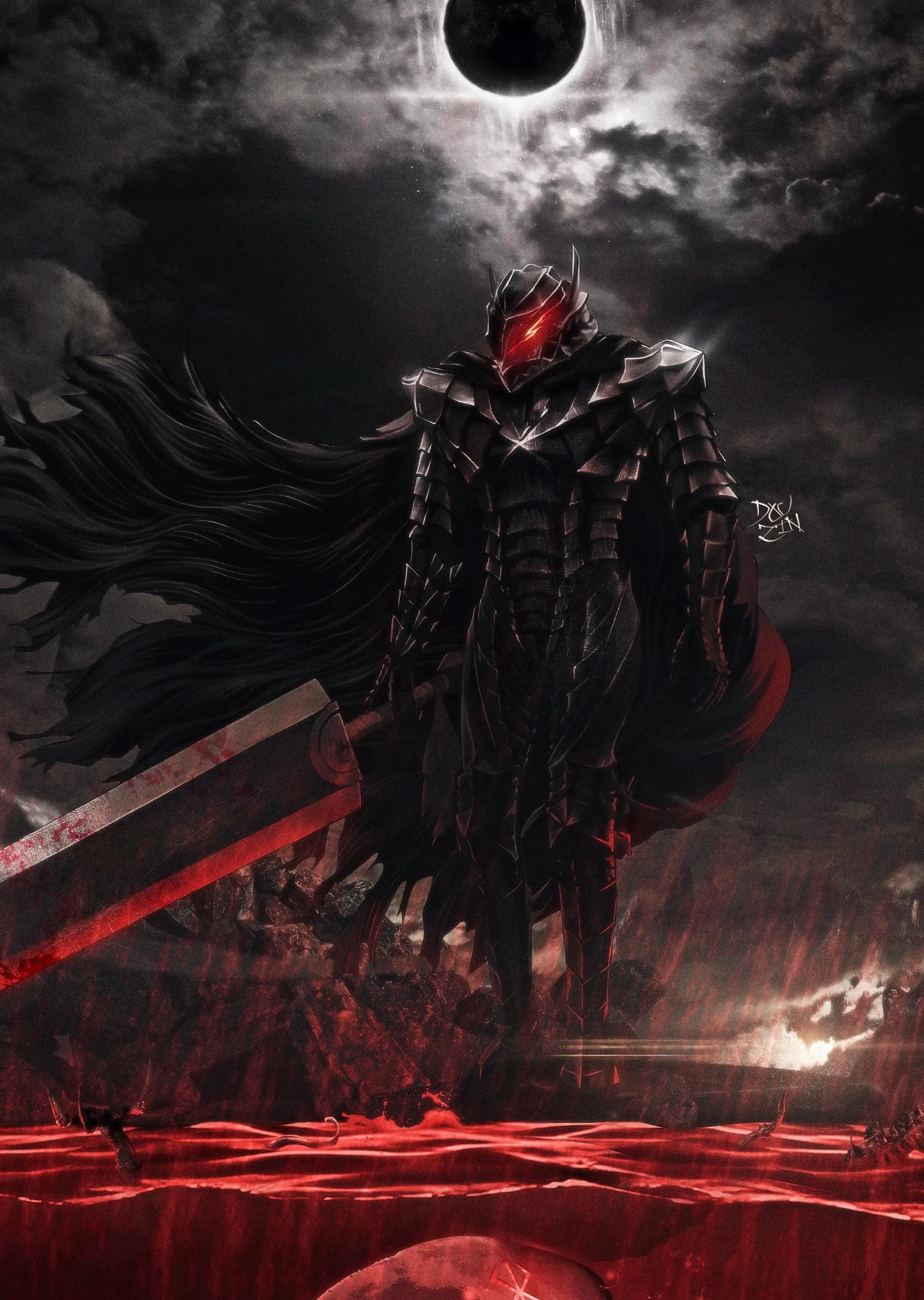 Kara Kılıç Ustası: Berserk metal tablo