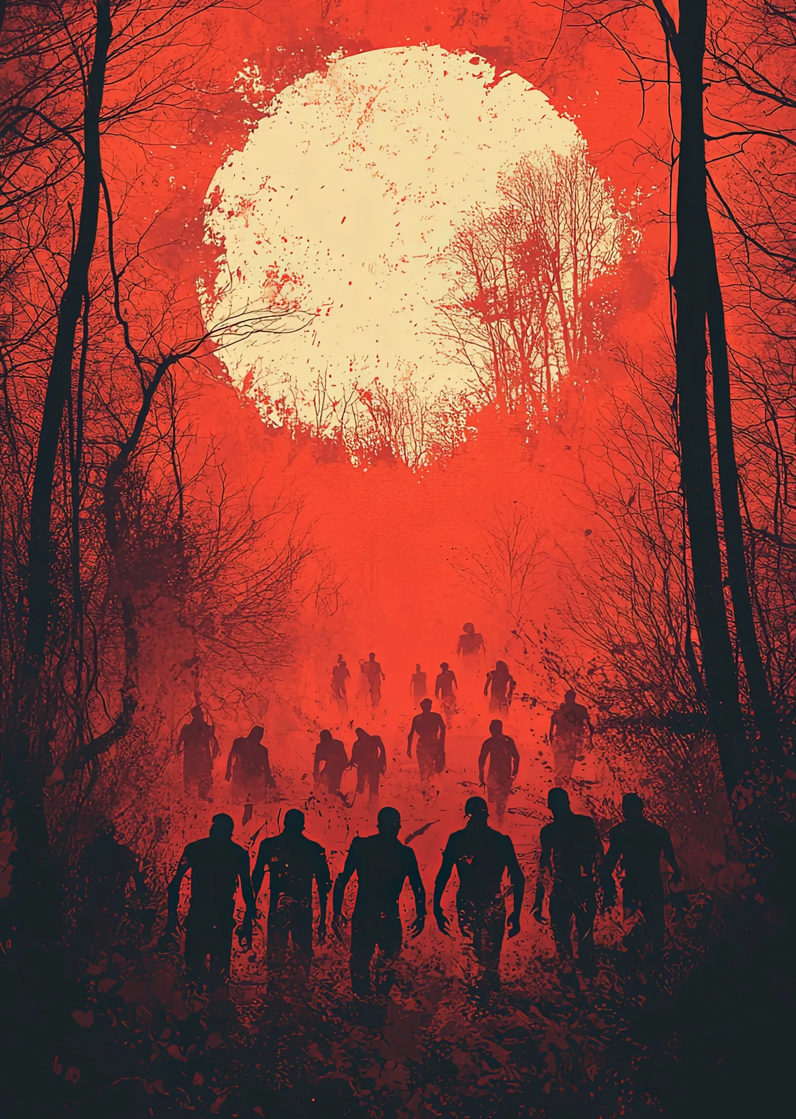 Zombi Ordusu metal tablo