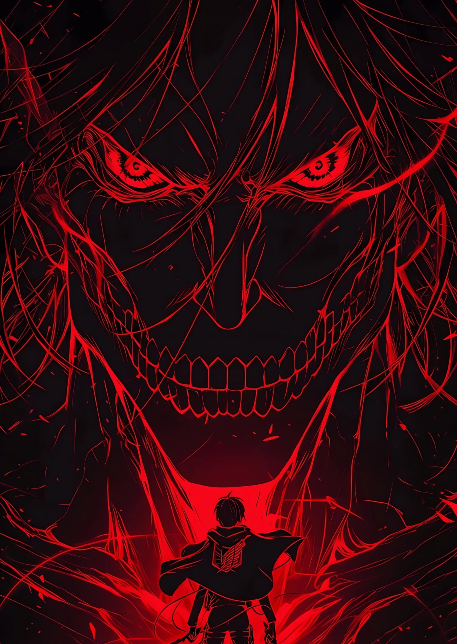 Attack on Titan: Titan metal tablo