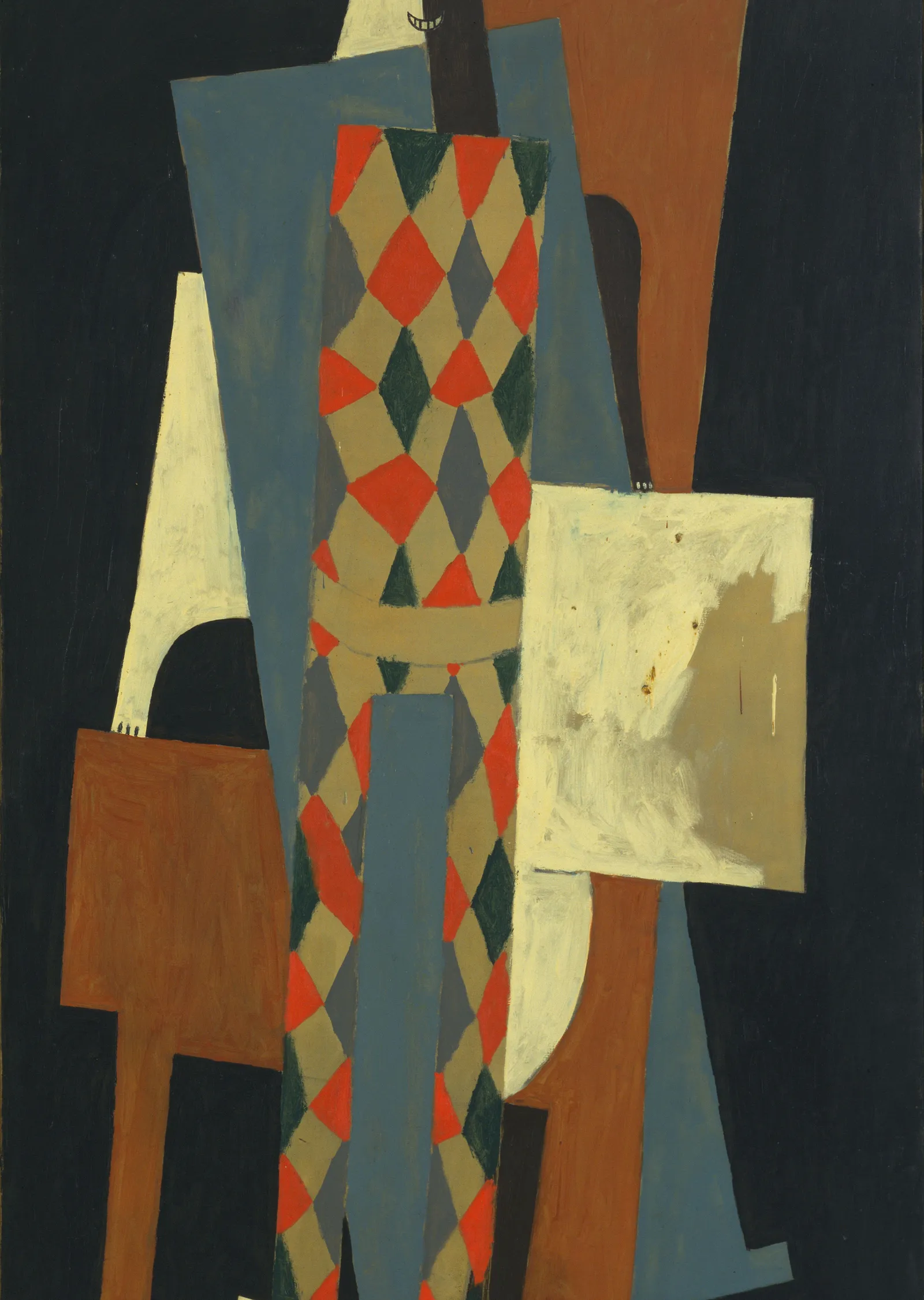 Picasso: Harlequin metal tablo