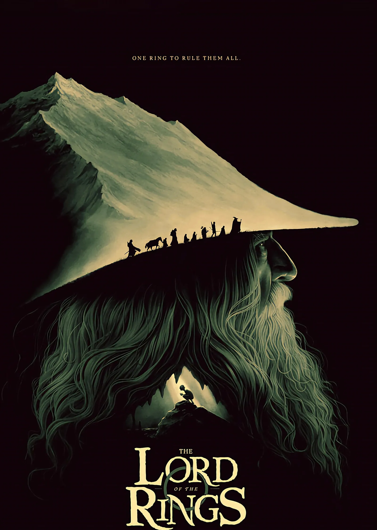 Gandalf Profil Resmi - The Lord of the Rings: The metal tablo