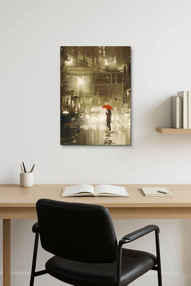 Calisma Modernist Oak Desk