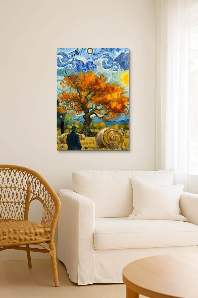Living Room Salon Coastal Rattan Airy
