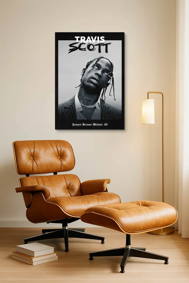 Living Room Okuma Caramel Eames Lounge