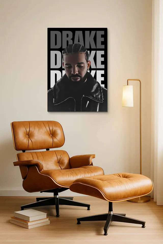 Living Room Okuma Caramel Eames Lounge