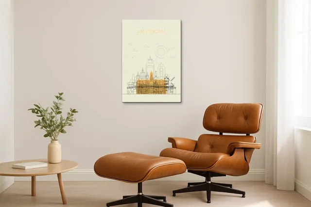 Living Modern Caramel Eames Solo Ls