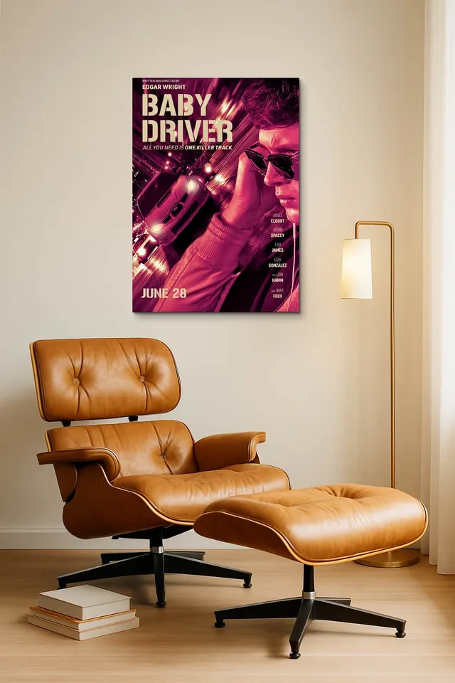 Living Room Okuma Caramel Eames Lounge