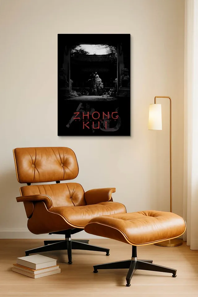 Living Room Okuma Caramel Eames Lounge