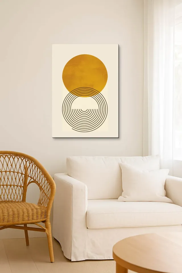 Living Room Salon Coastal Rattan Airy
