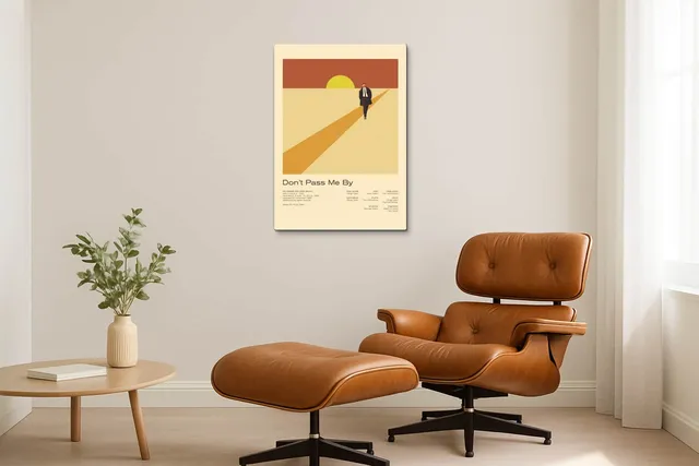 Living Modern Caramel Eames Solo Ls