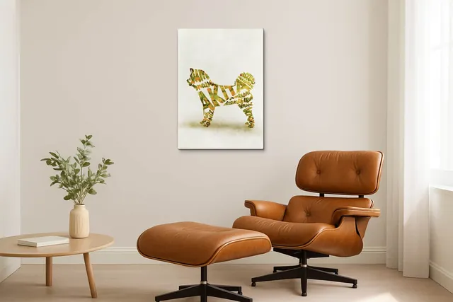 Living Modern Caramel Eames Solo Ls