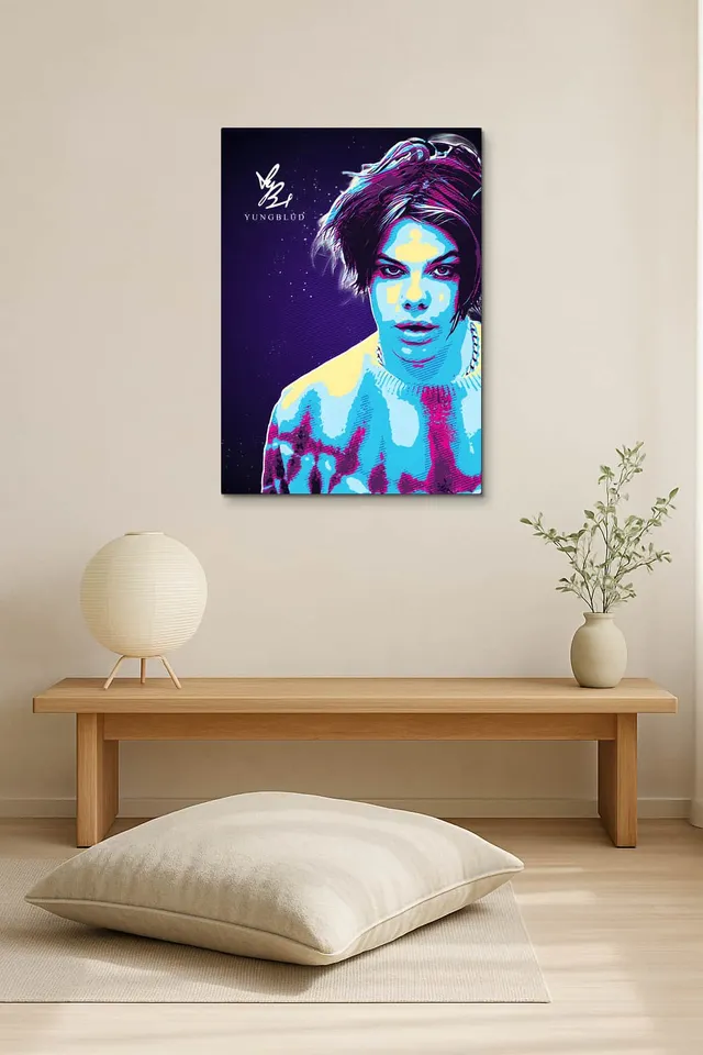 Living Room Salon Japandi Bright Corner