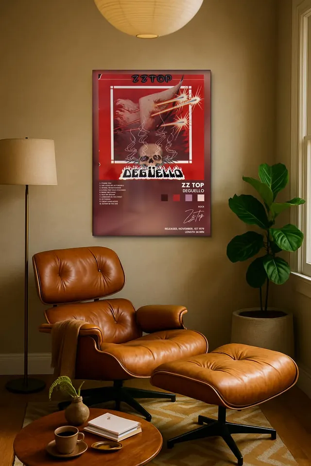 Living Room Calisma Midcentury Eames Corner