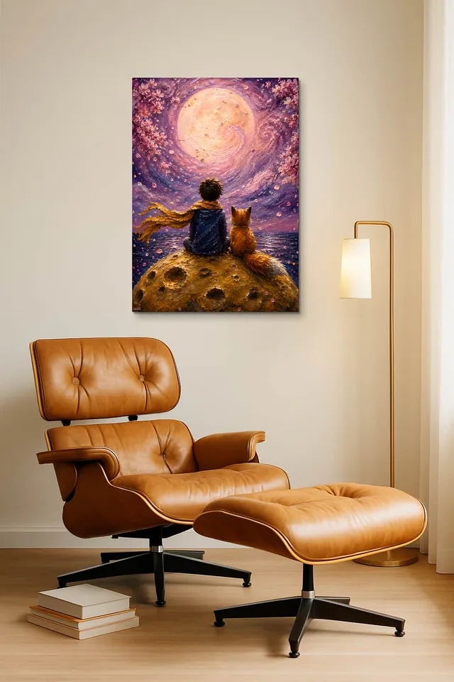 Living Room Okuma Caramel Eames Lounge