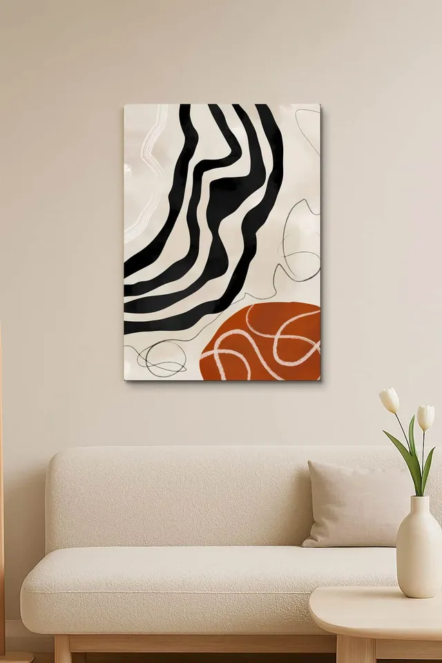 Living Room Salon Nordic Pure White