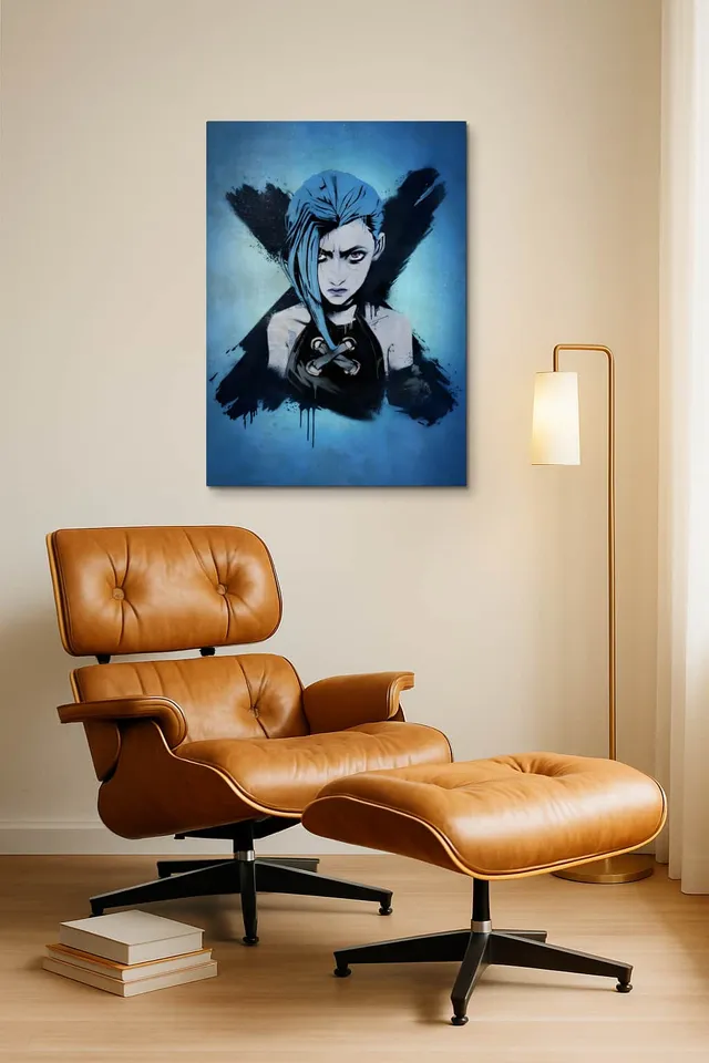 Living Room Okuma Caramel Eames Lounge